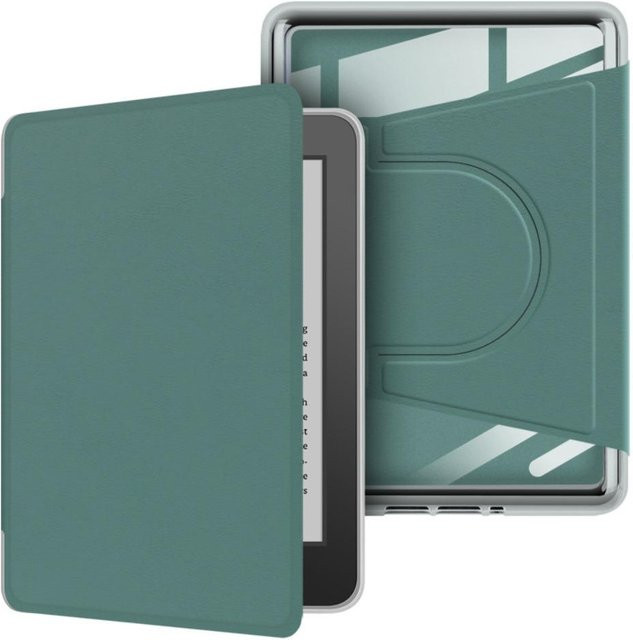 Acryl Magnetische Schutzhülle für Kindle 10. Generation (2019, Modell J9G29R) in Dunkelgrün - Bild 1