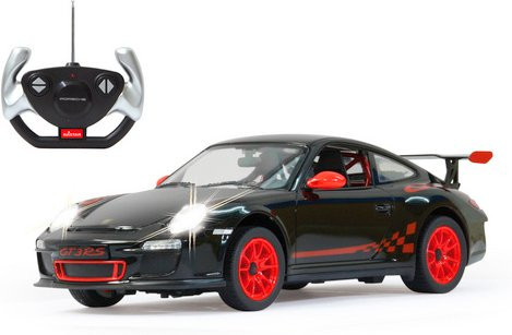 Jamara Porsche GT3 RS ferngesteuertes Fahrzeug 1:14 schwarz ab 6 Jahren - Bild 1