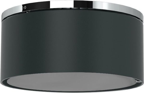 Top Light Puk Maxx One 2 LED-Deckenleuchte in Anthrazit Matt und Chrom mit mattiertem Glas und warmweißem Licht (2700K) - Bild 1