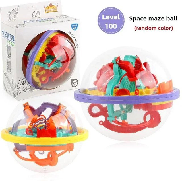 Wucifang Jewelry Mini 3D Magisches Labyrinth Ball Puzzle, ab 3 Jahren - Bild 1