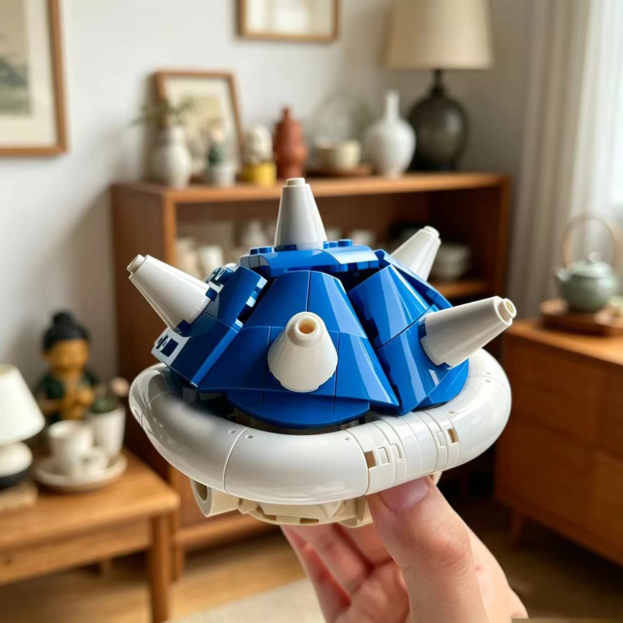 Super Mario Spiny Shell Turtle Modellsets, 200+ Stück, Tiere, Kunststoff - Bild 3