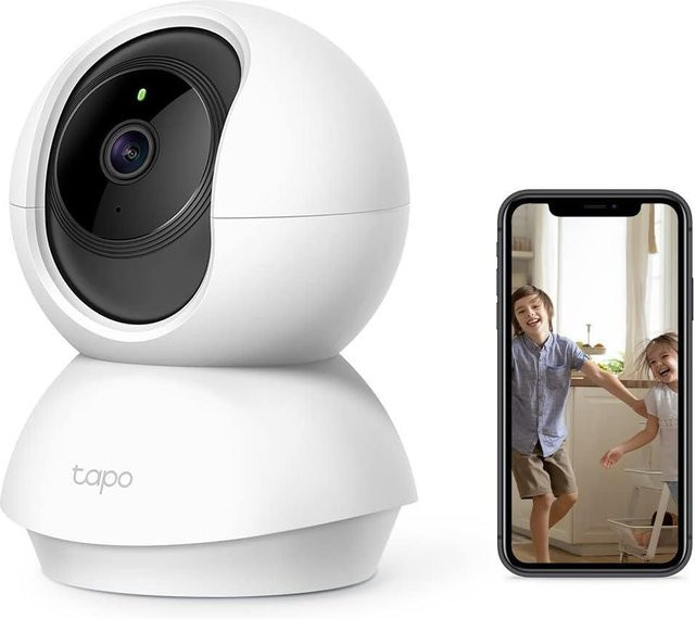 TP-Link TC70 WLAN IP Überwachungskamera Schwenk- und Neigefunktion Full HD 1080p Weiß - Bild 1
