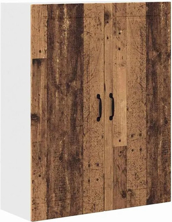 vidaXL Küchenwandschrank aus Holz in Braun, Wandmontage, B/T/H: 80 x 31 x 100 cm