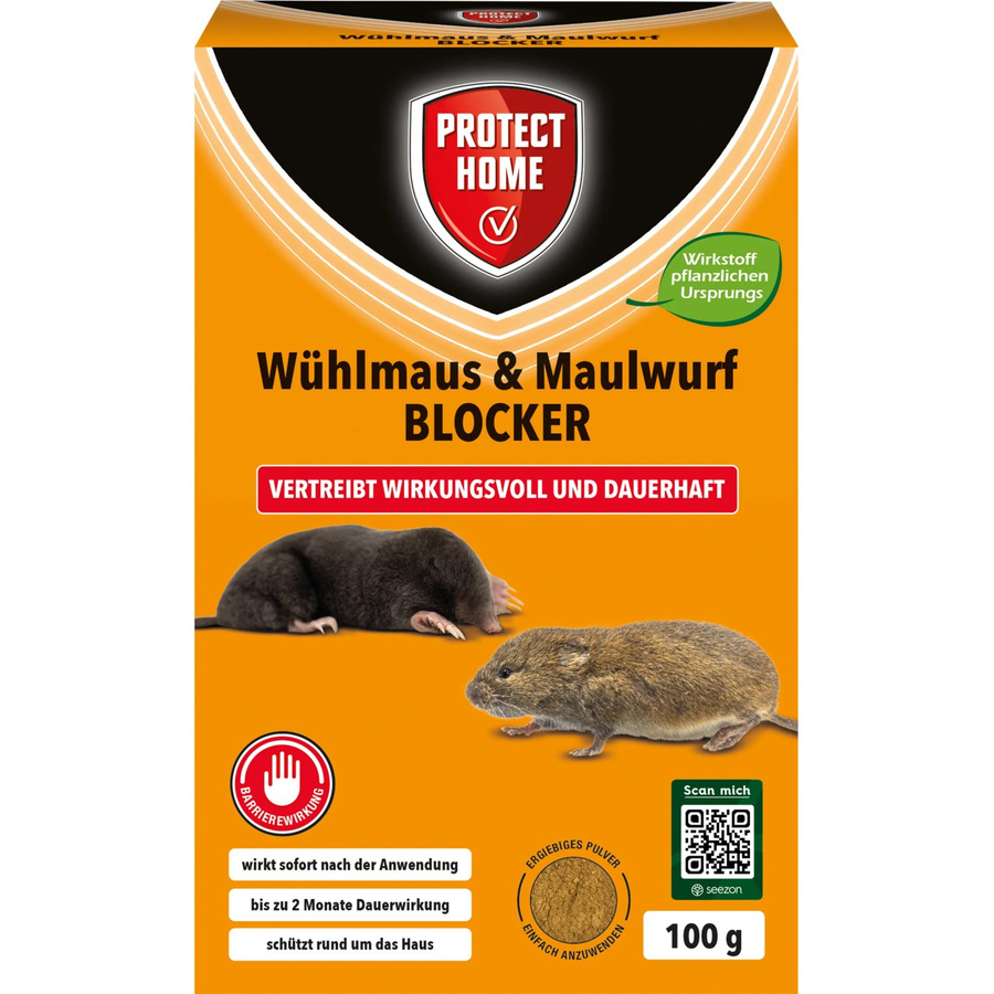 Protect Home Wühlmaus & Maulwurf Blocker Wühlmausgift, 100 g - Bild 2