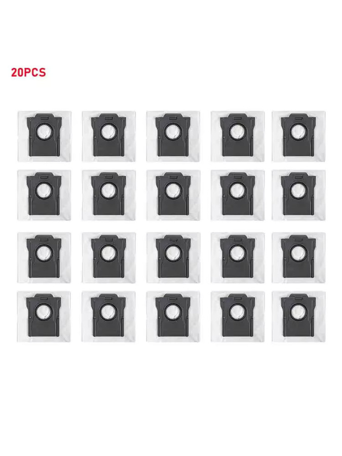 Dreame Ersatz Staubbeutel in Weiß für L10s Pro, L10s Ultra Gen2, X30 Ultra, X40 Ultra, X50 Ultra, L40 Ultra und X30 Pro Roboterstaubsauger - Bild 3