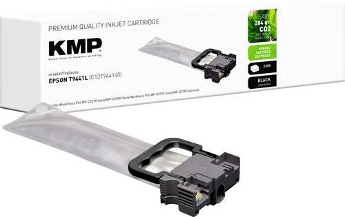 KMP Druckerpatrone kompatibel mit Epson T9441 L in Schwarz - Bild 1