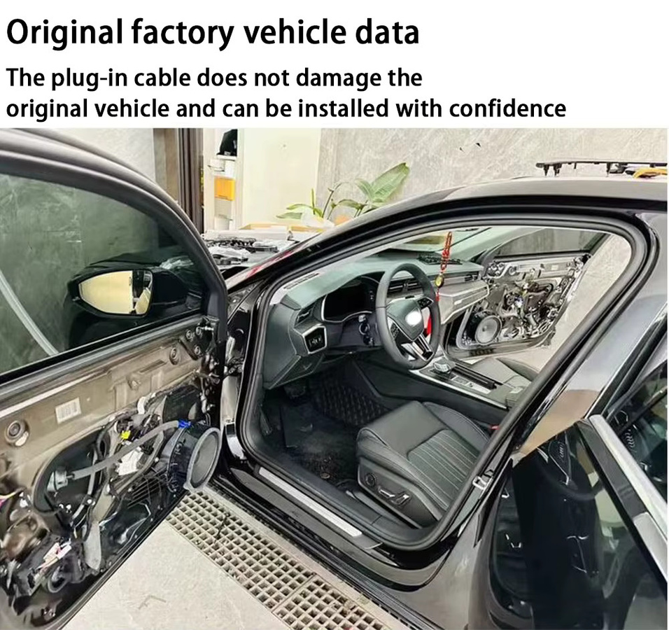 HighCity Automatischer Soft-Close Türöffner für Chery iCar 03 Jaecoo J6 EJ6 6 EV Aiqar eQ3 X3 Plus in Schwarz - Bild 4