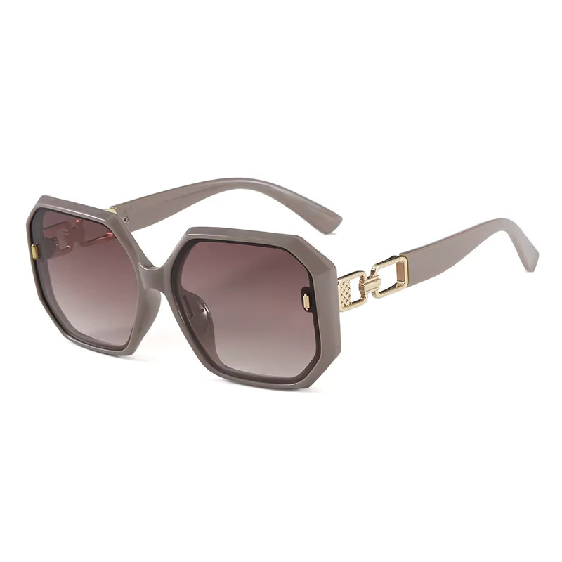 Kunkka coco Sonnenbrille, Metall, Vollrand, Schwarz, Damen - Bild 4