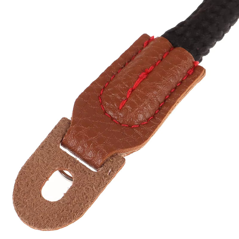Vintage Kamera-Halsband aus Baumwolle und Leder für SLR und Digitalkameras, KOQZM, Schwarz/Mehrfarbig - Bild 5