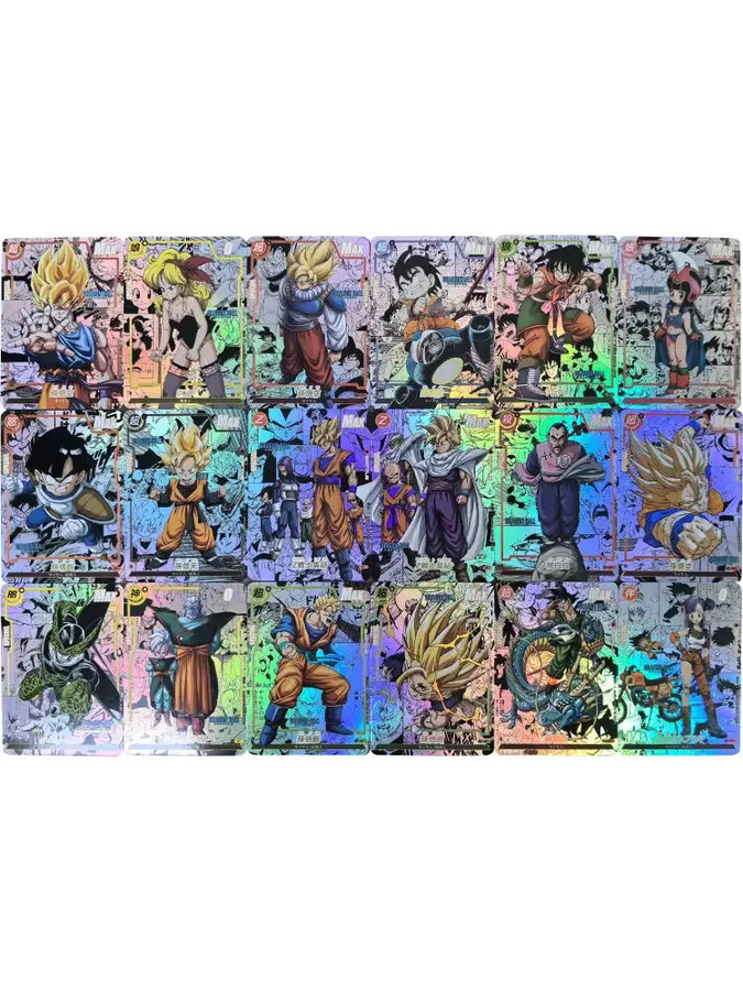 Bandai Dragon Ball Sammelkarten, 18-teiliges Set - Bild 2