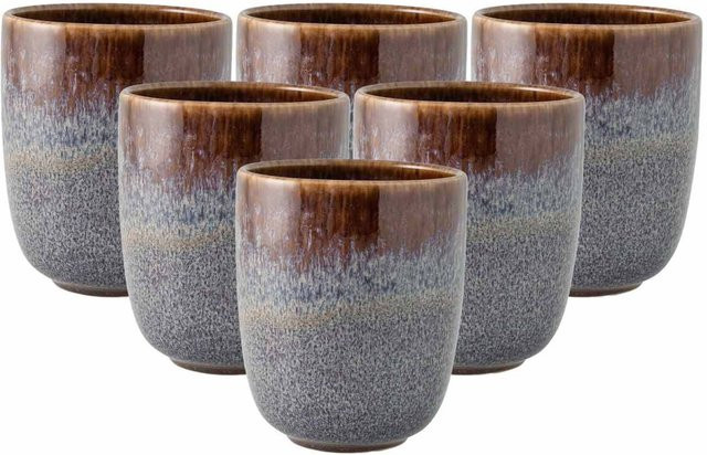 Villeroy & Boch like. Becher ohne Henkel Lave Multicolour 6er Set 400 ml - Bild 1