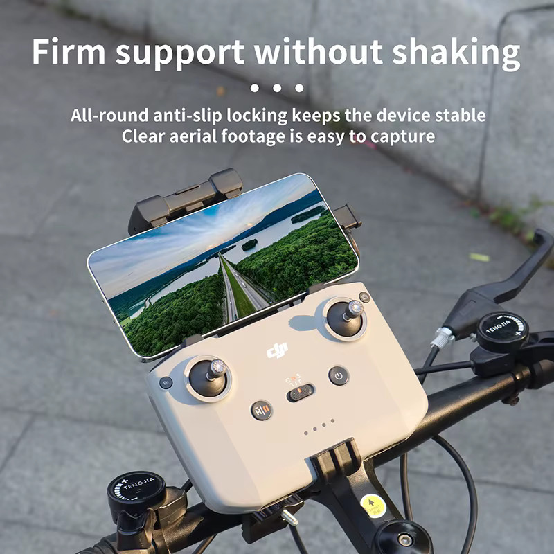 DJI Control Bike Halterung Schwarz: Fahrrad Lenker Clip Ständer für DJI RC-N1, RC-N2, RC-N3, DJI Neo, Air 3S und Mini 4 Pro - Bild 4
