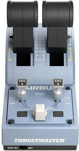 Thrustmaster TCA Quadrant Airbus Edition Flugsimulator-Schubregler für PC in Schwarz und Blau mit USB-Anschluss - Bild 2