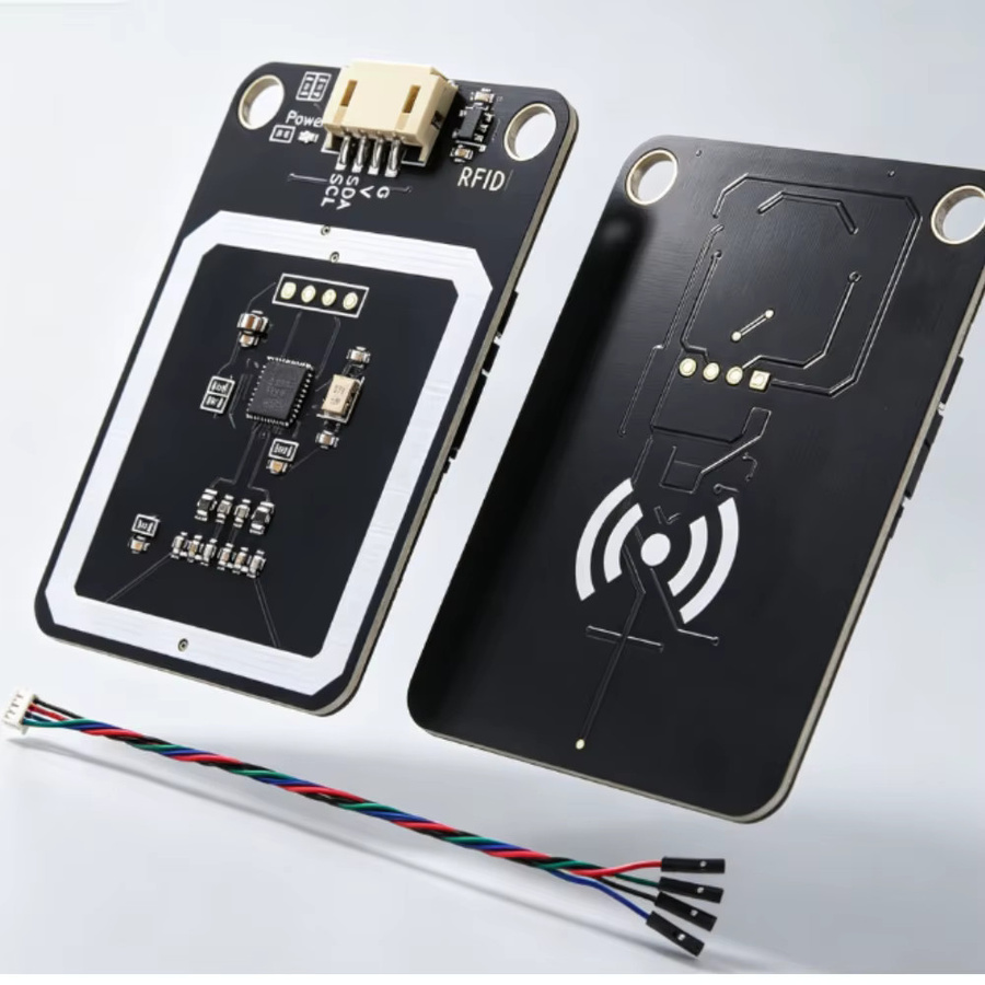 NullLab RFID-Modul 13,56 MHz mit I2C-Kommunikation 0X28-Adresse in Schwarz, kompatibel mit ESP32, Microbit, Arduino und Raspberry Pi - Bild 6