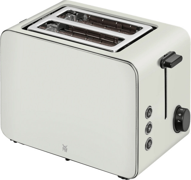 WMF Stelio Paper Toaster in Grau oder Weiß mit Warmhaltefunktion - Bild 1