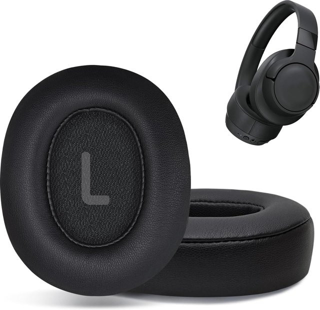Ersatz-Ohrpolster in Schwarz für JBL Kopfhörer Tune 700BT 710BT 720BT 750BTNC 760NC 770NC - Bild 1