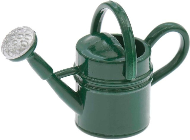 Rico Design Miniatur Gießkanne Wichteltür grün - Bild 1