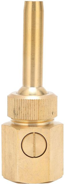 GoolRC Springbrunnendüse aus Messing mit Innengewinde und Ventil, verstellbarer Wassersprühkopf für den Teich, DN25, Durchmesser: 32 mm - Bild 1