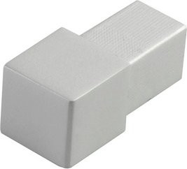 Fuchs Design Fliesenschiene aus Aluminium in Silber, B/H: 12,5 x 3 cm - Bild 1