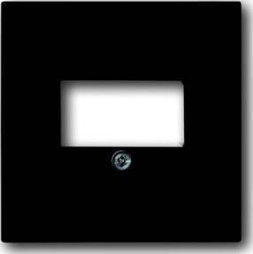 Busch-Jaeger Zentralscheibe in Anthrazit für UAE/TAE/LS 1766-81 - Bild 1