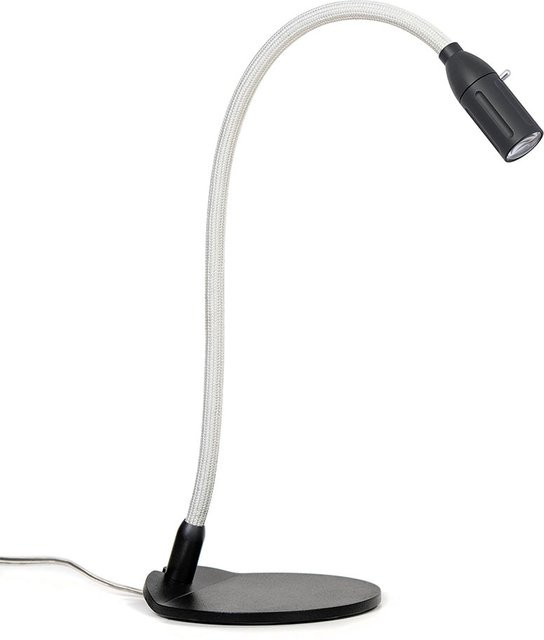 Less-n-more Zeus Essentials LED-Tischleuchte in Schwarz-Weiß mit warmweißem Licht (2700K) - Bild 1