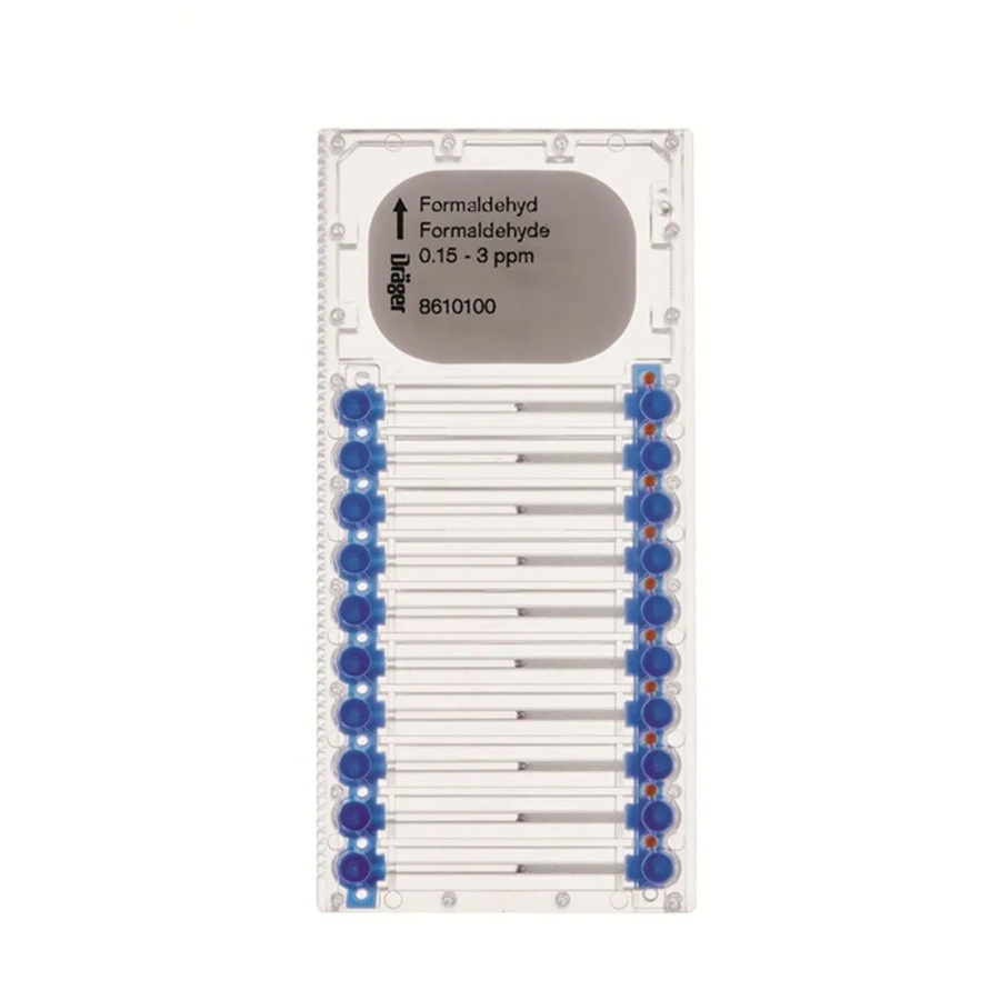 Dräger Microtubes für Formaldehyd 0,15 bis 3 ppm transparent - Bild 2
