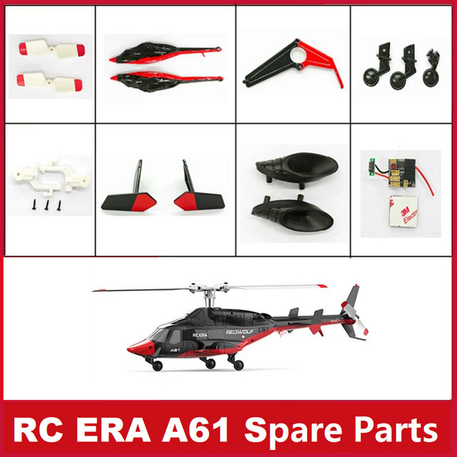 RC ERA A61 Mini Airwolf RC Hubschrauber Ersatzteile Zubehör - Bild 1