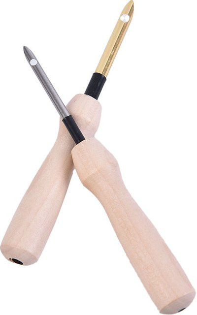 Hoeaden Stricknadel Stift mit Holzgriff für Handwerk und DIY Nähzubehör in Multicolour - Bild 1