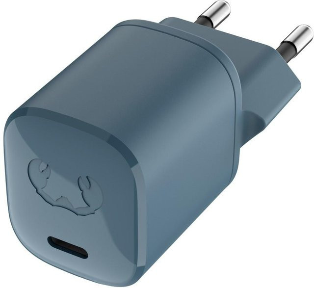 Fresh N Rebel USB-C-Mini-Charger 20W in Dive Blue - Bild 1