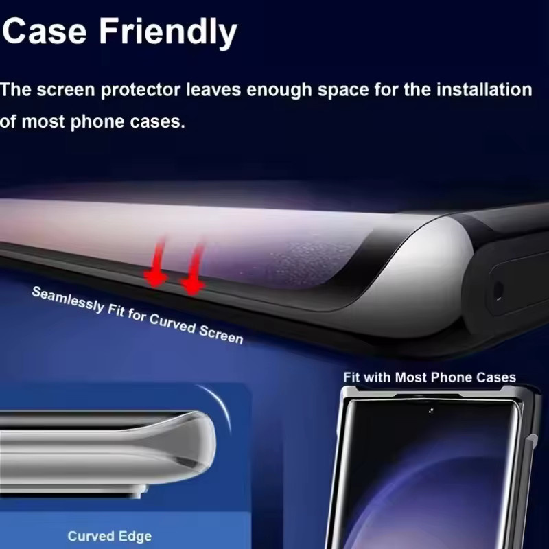 2er-Pack Hydrogel Displayschutzfolie für Samsung Galaxy S25 S24 S23 S22 S21 Ultra Plus A55 A54 A35 A15 transparent - Bild 5