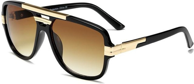 MTMA Sonnenbrille, Herren, quadratisch, Vollrand, black - Bild 1