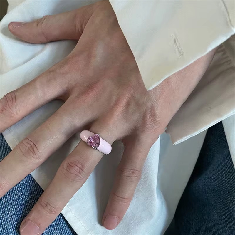 imixlot Ring, Titan, Bunt, Kristall, Zirkonia, Damen - Bild 2