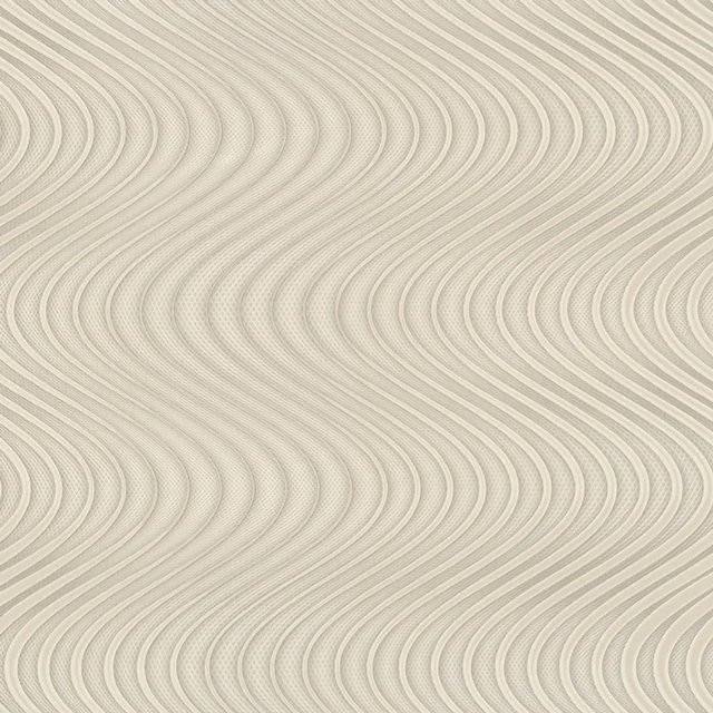 Marburg Vliestapete Welle Ikat in Beige-Pearl mit abstraktem Design, Breite: 0,70 m, Länge: 10,05 m - Bild 1