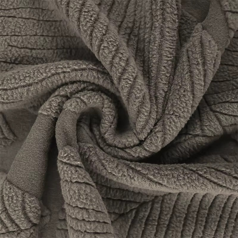WANERQU Jacquard Stuhlbezug mit floralem Muster für Armlehnstühle, dehnbarer halbkreisförmiger Sitzbezug für Café und Bar - Bild 4