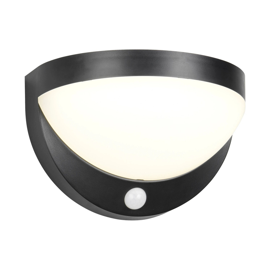Reality LED-Outdoor-Wandleuchte Cobre mit Bewegungsmelder und Dämmerungssensor, Schwarz Matt - Bild 2