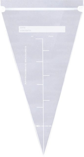 Schneider Einweg-Spritzbeutel transparent, 50 Stück, Länge: 32 cm, Breite: 15 cm - Bild 1