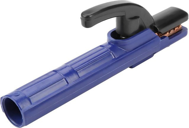 Koogeelife 300A Elektrodenhalter Isolierte Kupferschweißklemme in Blau mit Messinganteil - Bild 1