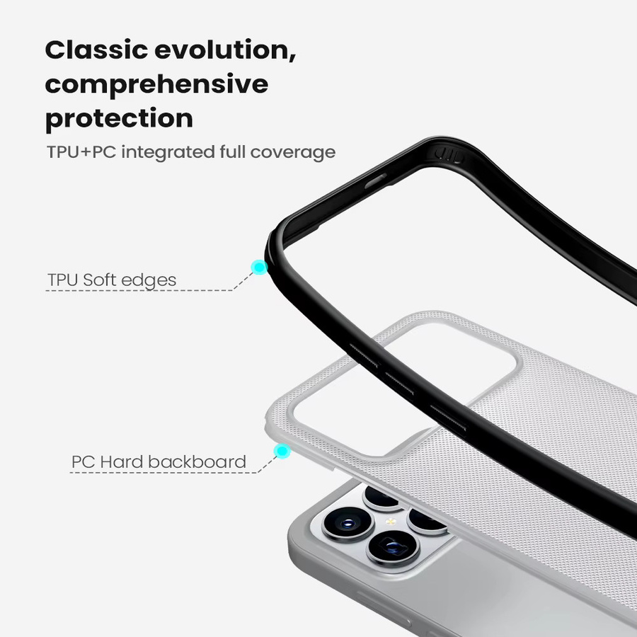Nillkin Frosted Shield Pro Schutzhülle für Xiaomi POCO F8 Ultra F8 Pro F7 Ultra F7 Pro X7 Pro X7 Super in Schwarz - Bild 3