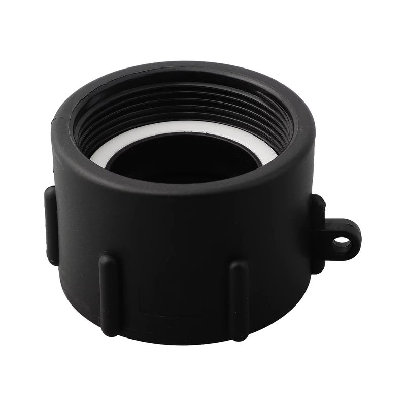 VIBRATITE Ventil Adapter Stecker für 1000L IBC Wasser Tanks, 60mm Fitting für Wasserbehälter und Fässer, Schwarz - Bild 3