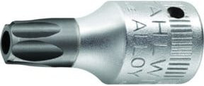 Stahlwille Schraubendrehereinsatz TX T9 1/4 Zoll in Silber - Bild 1