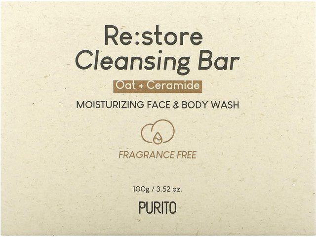 Purito Re:store Reinigungsriegel, 100 g, mit Ceramid, für empfindliche Haut - Bild 1