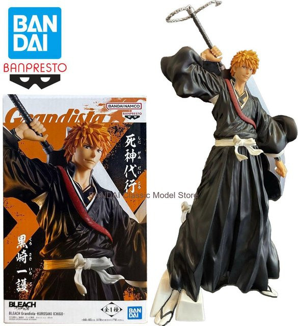 Banpresto Bleach Kurosaki Ichigo Grandista Actionfigur - Bild 1