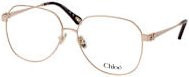 Chloé CH 0307O Korrektionsbrille Aviator, Metall, gold, Damen - Bild 1