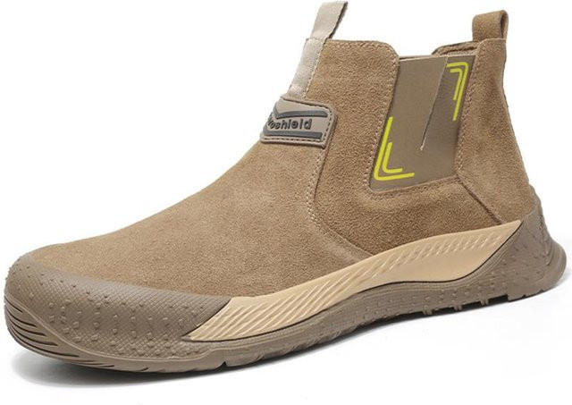 Sicherheitsstiefel Avant-garde für Herren, pannensicher und funkensicher mit Stahlkappe, Farbe: Beige, Größe: 38 - Bild 1