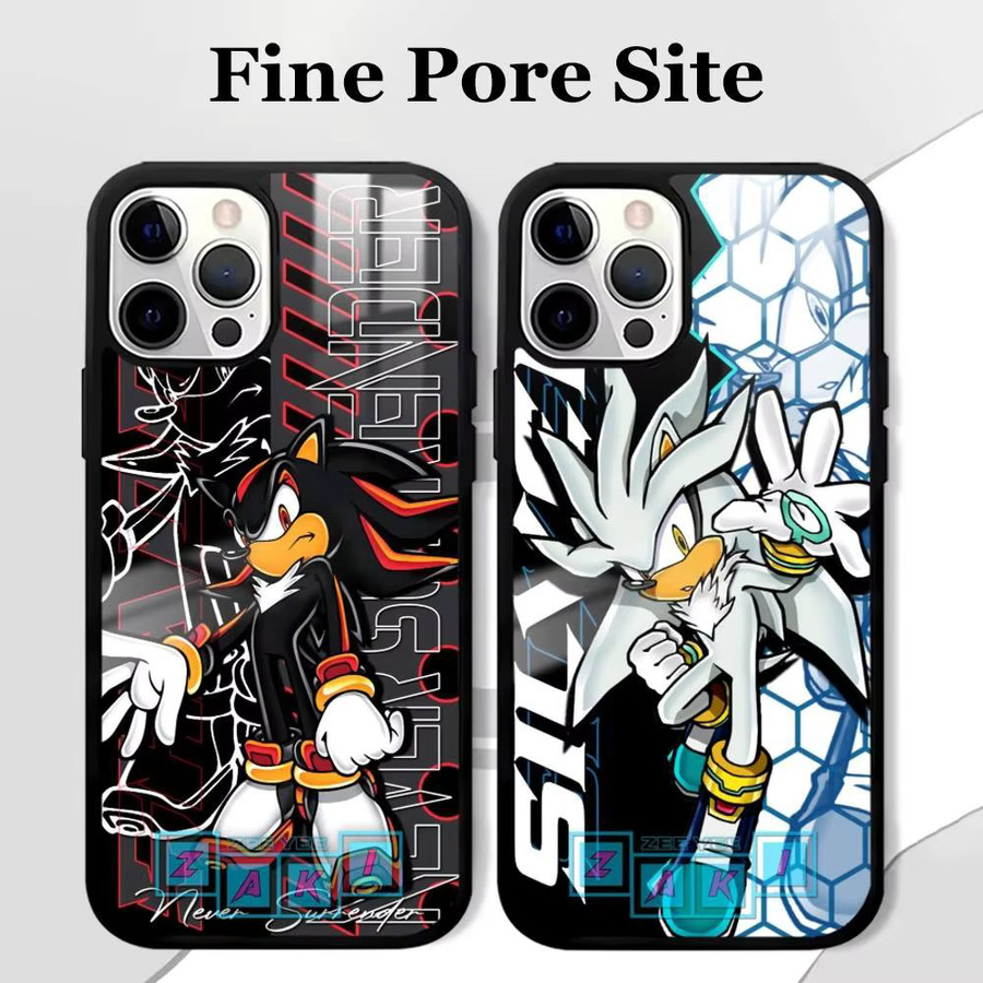 S-Sonics Anime Handyhülle mit Mirror Surface für iPhone 16 15 14 13 12 11 Pro Max Plus Mini in Multicolour - Bild 5