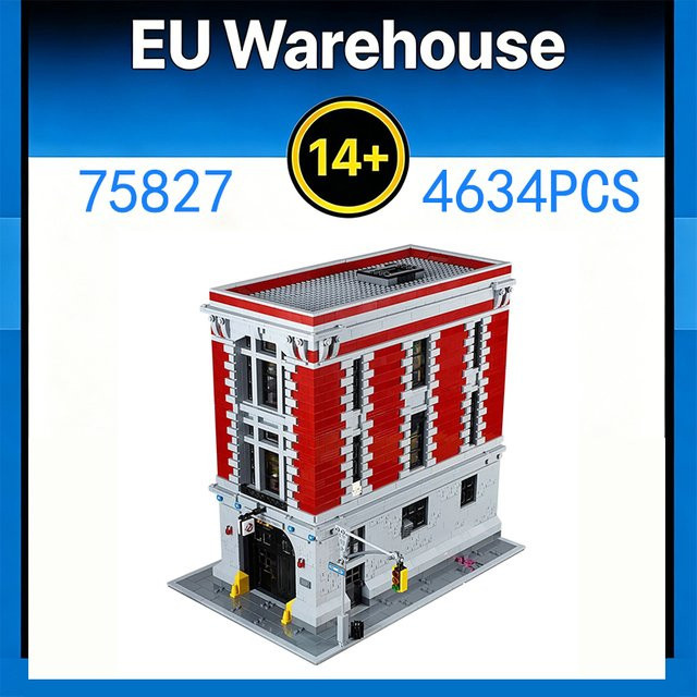 WSUEL Ghostbusters Firehouse Hoofdkwartier, Bausteine, 4634 Teile, ab 14 Jahren - Bild 1