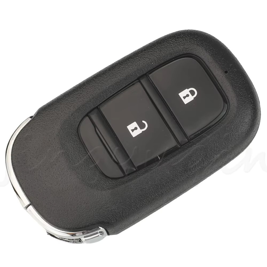 jingyuqin Auto Schlüsselhülle für Honda CR-V Accord HR-V Pilot Civic, Farbe: Schwarz - Bild 2
