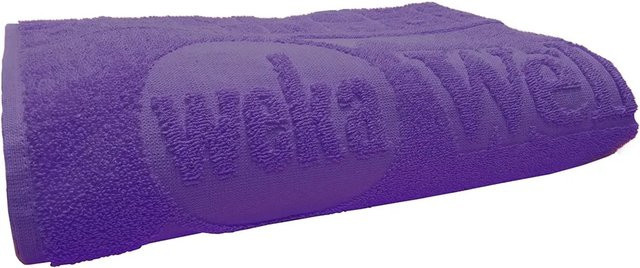 Weka Saunahandtuch Viola aus 100% Baumwolle, Farbe: Violett, Breite: 70 cm, Länge: 180 cm - Bild 1