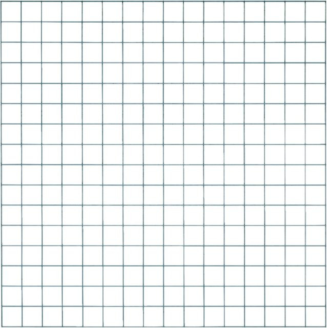 Grüner Gitterzaun als Drahtzaun und Rankgitter mit einer Größe von Höhe: 180 cm x Breite: 180 cm und einer Maschenweite von 5/100 mm - Bild 1