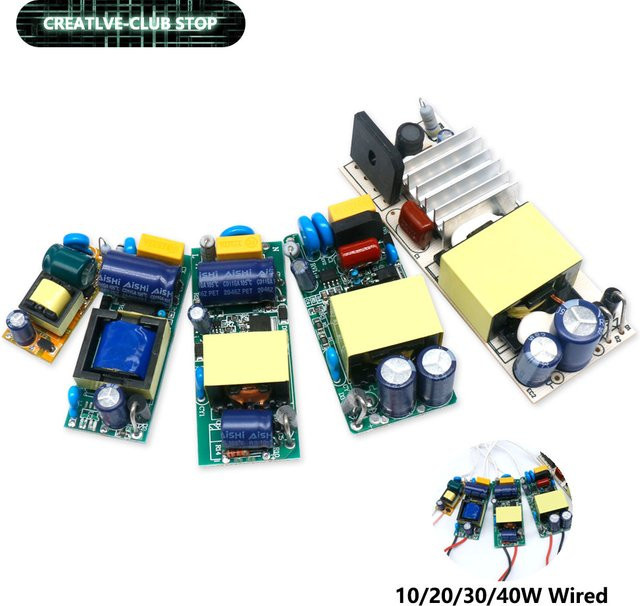 DT&ZM LED-Treiber Konstantstrom-Netzteil mit automatischer Spannungsregelung DC24-36V 10 W - Bild 1